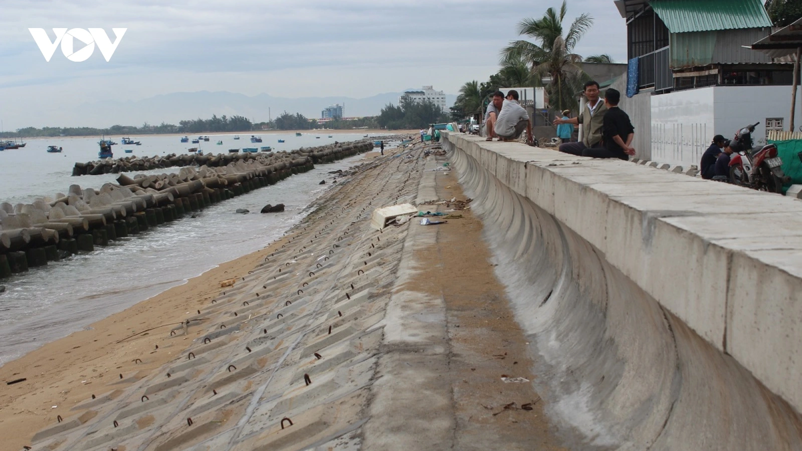 Kè biển Ninh Thuận về đích đúng hạn, chấm dứt nỗi lo sạt lở